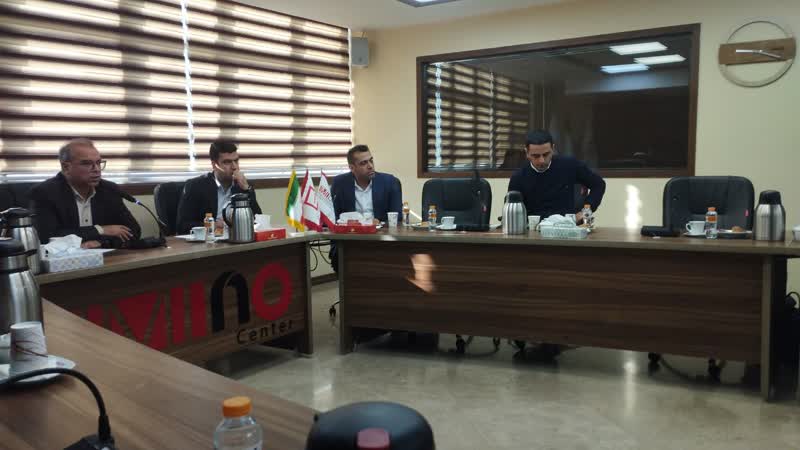 جلسه مشترک شرکت طنین کارگزار فن بازار البرز با فن بازار تخصصی معدن